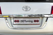 Toyota Land Cruiser 200 2007-2021 License Plate Holder Standard White photo 6