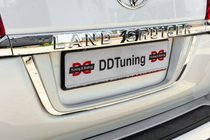 Toyota Land Cruiser 200 2007-2021 License Plate Holder Standard White photo 8