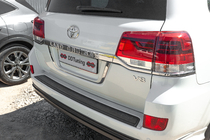 Toyota Land Cruiser 200 2007-2021 License Plate Holder Standard White photo 10