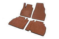 Volkswagen Caddy 2004-2010 EVA Floor Mats (brick red) 5 pcs, front and rear (standard, 1 sliding door) photo 8