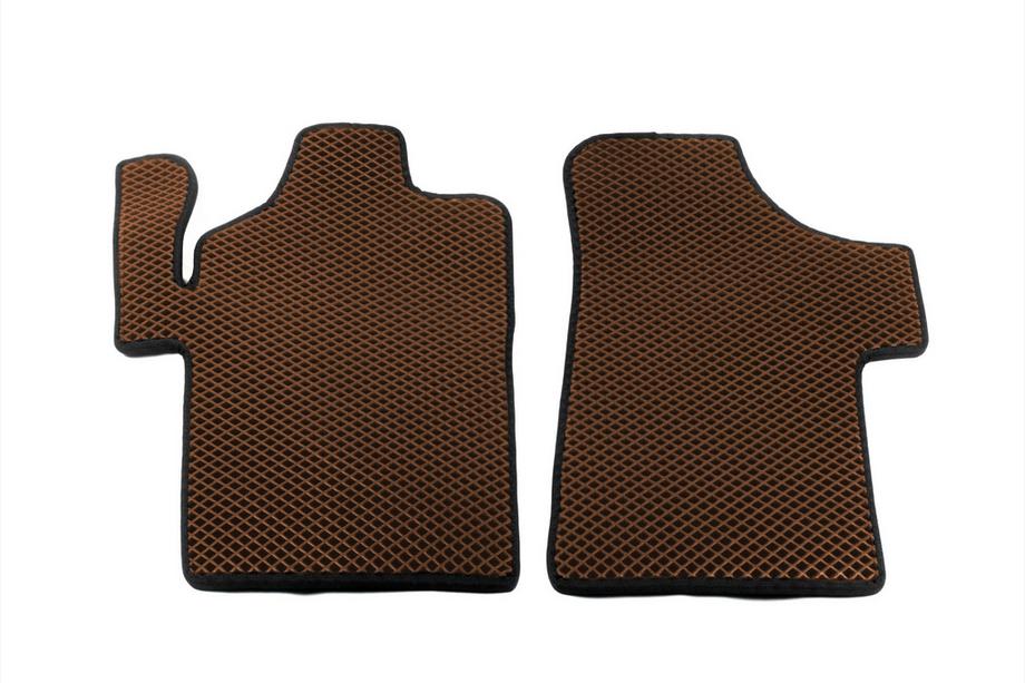 Mercedes Vito W639 2004-2014 EVA Floor Mats (brick red) 2+1 Image