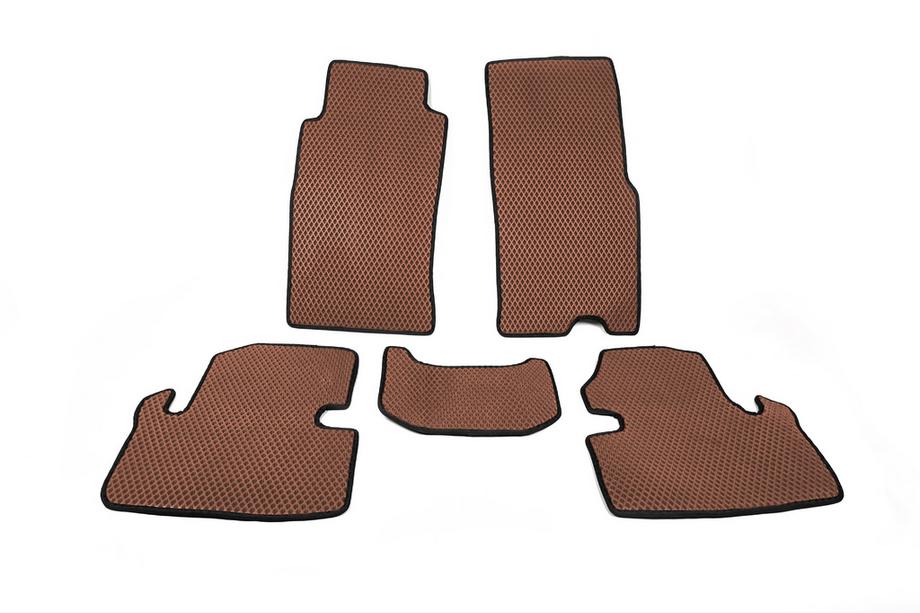 Nissan Patrol Y60 1988–1997 EVA Floor Mats (brick red) Image