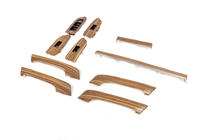 Toyota Land Cruiser Prado 150 2009-2023 Set of wood trim inserts (light) photo 2