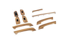 Toyota Land Cruiser Prado 150 2009-2023 Set of wood trim inserts (light) photo 3