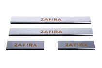 Opel Zafira C Tourer 2011-2019 Carmos Door Sill Protectors (4 pcs, Stainless Steel) photo 2