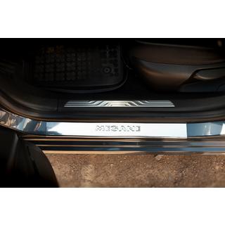 Interior door sill protectors OmsaLine (2 pcs, stainless steel) Renault Megane IV 2016-2025 photo 3