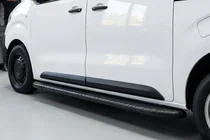Opel Vivaro 2019- Side Steps Bosphorus Black (2 pcs, Aluminum) photo 1