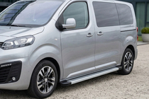 Opel Vivaro 2019- Side Steps Maya V2 (2 pcs, Aluminum) photo 1