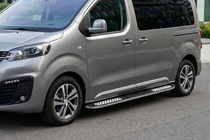 Opel Vivaro 2019- Side Steps Tayga V2 (2 pcs, Aluminum) photo 1