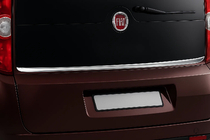 Fiat Doblo II 2010-2022 Rear window lower trim stainless steel photo 1