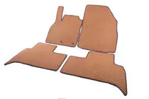 Renault Scenic/Grand 2009-2016 EVA Floor Mats (brick red) photo 9
