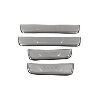Door Sill Protectors Libao (4 pcs, Stainless Steel) Hyundai IX-35 2010-2015 photo 3