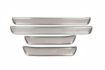Hyundai I-30 2007-2011 Door Sill Protectors Libao (4 pcs, Stainless Steel) photo 2