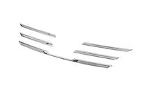 Renault Megane IV 2016-2025 Chrome Grille Covers 2016-2021 (5 pcs, Stainless Steel) Carmos - Turkish Stainless Steel photo 2