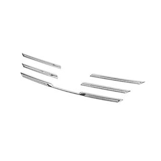 Chrome Grille Covers 2016-2021 (5 pcs, Stainless Steel) photo 2