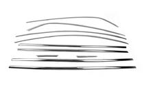Renault Megane IV 2016-2025 Full Window Trim (Sedan, 12 pcs, Stainless Steel) Carmos - Turkish Stainless Steel photo 4