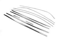 Renault Megane IV 2016-2025 Full Window Trim (Sedan, 12 pcs, Stainless Steel) Carmos - Turkish Stainless Steel photo 5