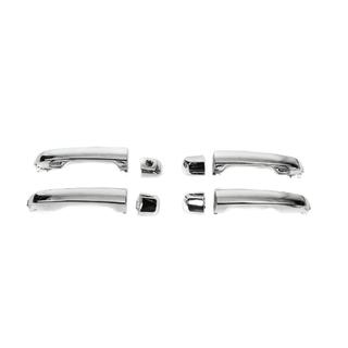 Door handles assembly 2015-2021 (Chrome, 4 pcs) Toyota Land Cruiser 200 2007-2021 photo 2