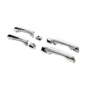 Door handles assembly 2015-2021 (Chrome, 4 pcs) Toyota Land Cruiser 200 2007-2021 photo 1