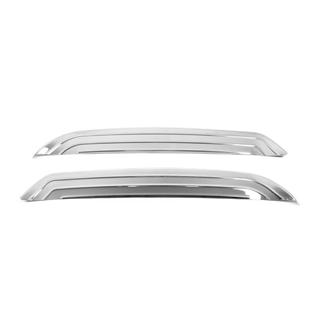 Stainless steel rear bumper edge protectors (2017-2021) Nissan Qashqai 2014-2021 photo 3