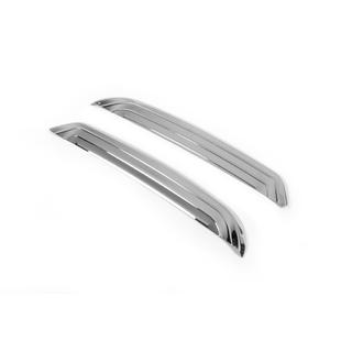 Stainless steel rear bumper edge protectors (2017-2021) Nissan Qashqai 2014-2021 photo 4