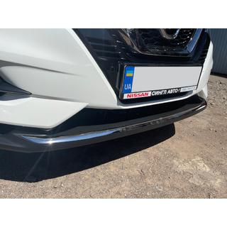 Stainless Steel Front Bumper Protector (2017↗︎) Nissan Qashqai 2014-2021 photo 3