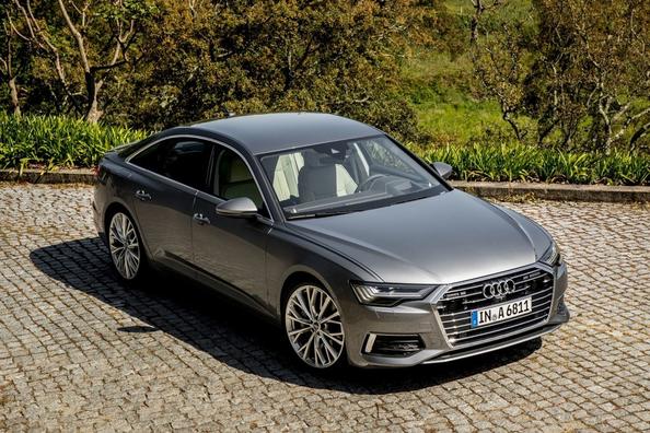 The business sedan Audi A6 is the fifth generation of the