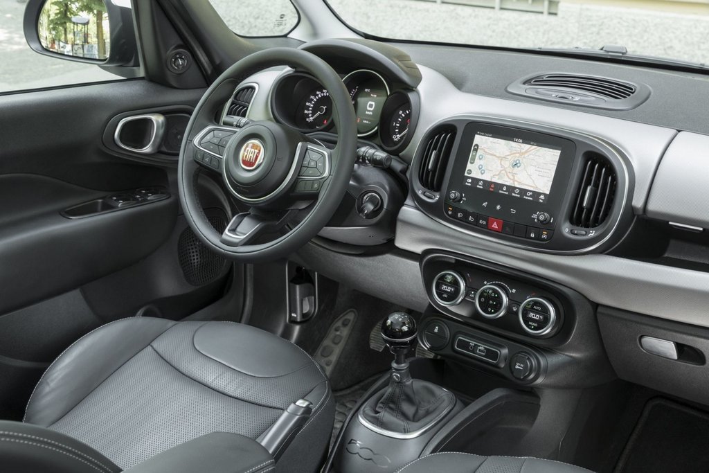Overview compact van Fiat 500L