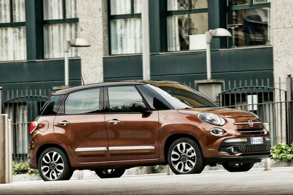 Overview compact van Fiat 500L