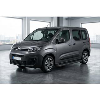 Side Steps Allmond Black (2 pcs, Aluminum) Citroen Berlingo/Multispace 2018- photo 1
