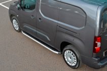 Peugeot Partner/Rifter 2019- Side Steps Fullmond (2 pcs, Aluminum) photo 7