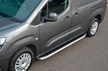 Peugeot Partner/Rifter 2019- Side Steps Fullmond (2 pcs, Aluminum) photo 5