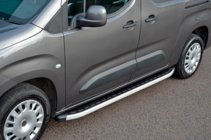 Opel Combo 2019- Side Steps Fullmond (2 pcs, Aluminum) photo 2