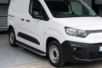 Opel Combo 2019- Side Steps Maydos V1 (2 pcs, Aluminum & Stainless Steel) photo 1