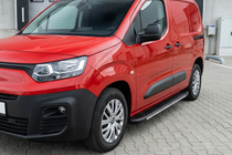 Opel Combo 2019- Side Steps Bosphorus Grey (2 pcs, Aluminum) photo 1
