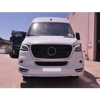 Front bumper lip V3 (primed for painting) Mercedes Sprinter W907/W910 2018- photo 3