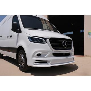 Front bumper lip V3 (primed for painting) Mercedes Sprinter W907/W910 2018- photo 1