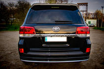 Toyota Land Cruiser 200 2007-2021 Rear Spoiler FullLed (2016+) Black photo 7