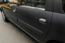 Renault Logan MCV 2005-2013 Exterior Window Trim Stainless Steel (4 pcs) OmsaLine - Italian Stainless Steel photo 5