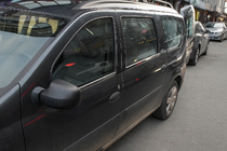 Renault Logan MCV 2005-2013 Exterior Window Trim Stainless Steel (4 pcs) OmsaLine - Italian Stainless Steel photo 3