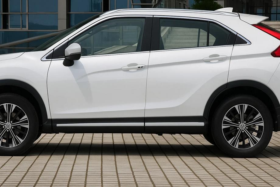 Mitsubishi Eclipse Cross 2017- Door Mouldings OmsaLine (4 pcs, Stainless Steel) Image
