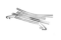 Renault Clio V 2019- Full Window Trim Set Stainless Steel (12 pcs) Carmos - Turkish Stainless Steel photo 3
