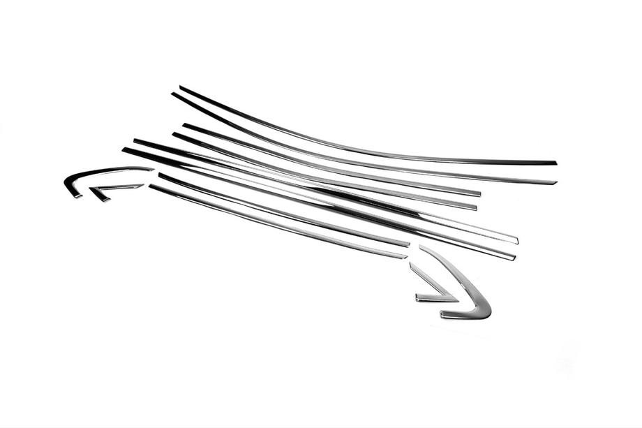 Renault Clio V 2019- Full Window Trim Set Stainless Steel (12 pcs) Photo 3