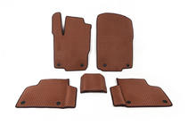 Mercedes GLE/ML class W166 2011-2018 EVA Floor Mats (brick red) photo 6