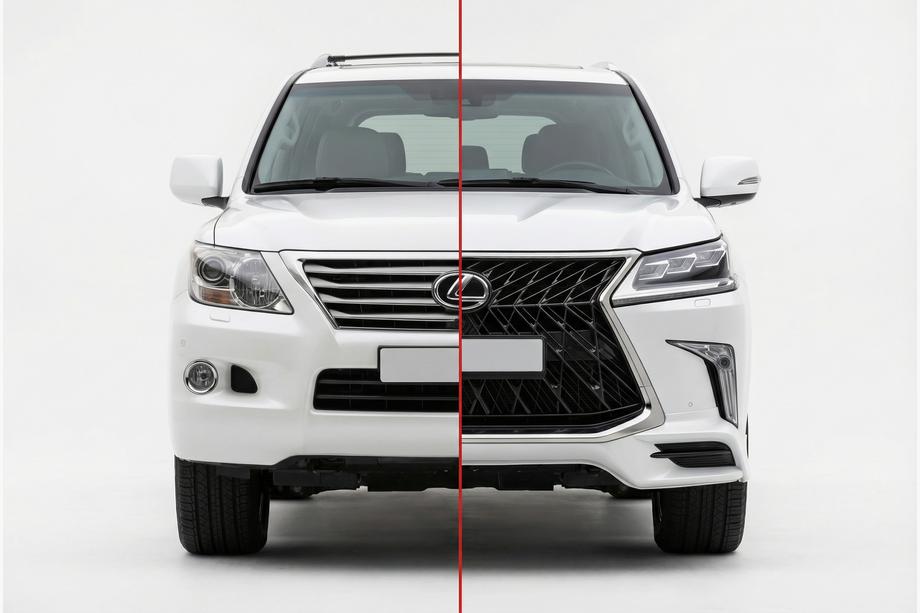 Lexus LX570/450d 2008-2022 Facelift conversion kit from 2008-2016 model to TRD Superior (2016-2020) Image