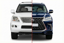Lexus LX570/450d 2008-2022 TRD 2021 Facelift Kit (with rear fender replacement) photo 1