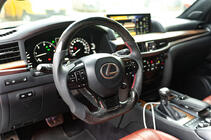 Lexus LX570/450d 2008-2022 Complete anatomical steering wheel (carbon) photo 4