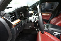 Lexus LX570/450d 2008-2022 Complete anatomical steering wheel (carbon) photo 5