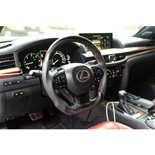 Complete anatomical steering wheel (carbon) Lexus LX570/450d 2008-2022 photo 1