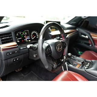 Complete anatomical steering wheel (carbon) Lexus LX570/450d 2008-2022 photo 3